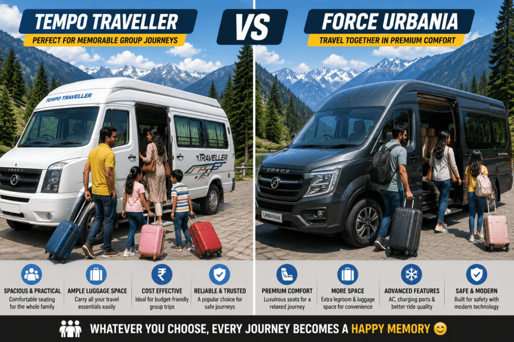 CG Traveller Force Urbania Rental