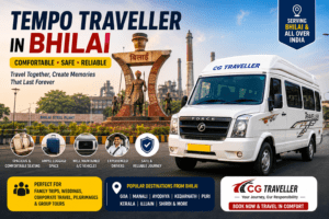 Tempo Traveller in Bhilai