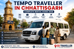 Tempo Traveller Price in Chhattisgarh